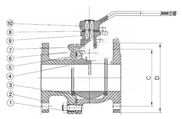 JIS 10K Ball Valve